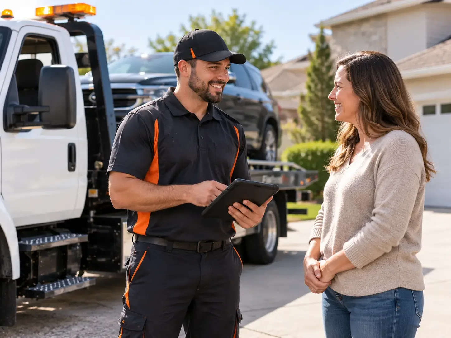 Flatbed Towing Park Falls, WI FAQs